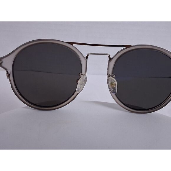 Firmoo Modern Aviator ST7227 49-21-143 Clear Gray Eyeglasses Frames - Picture 15 of 15